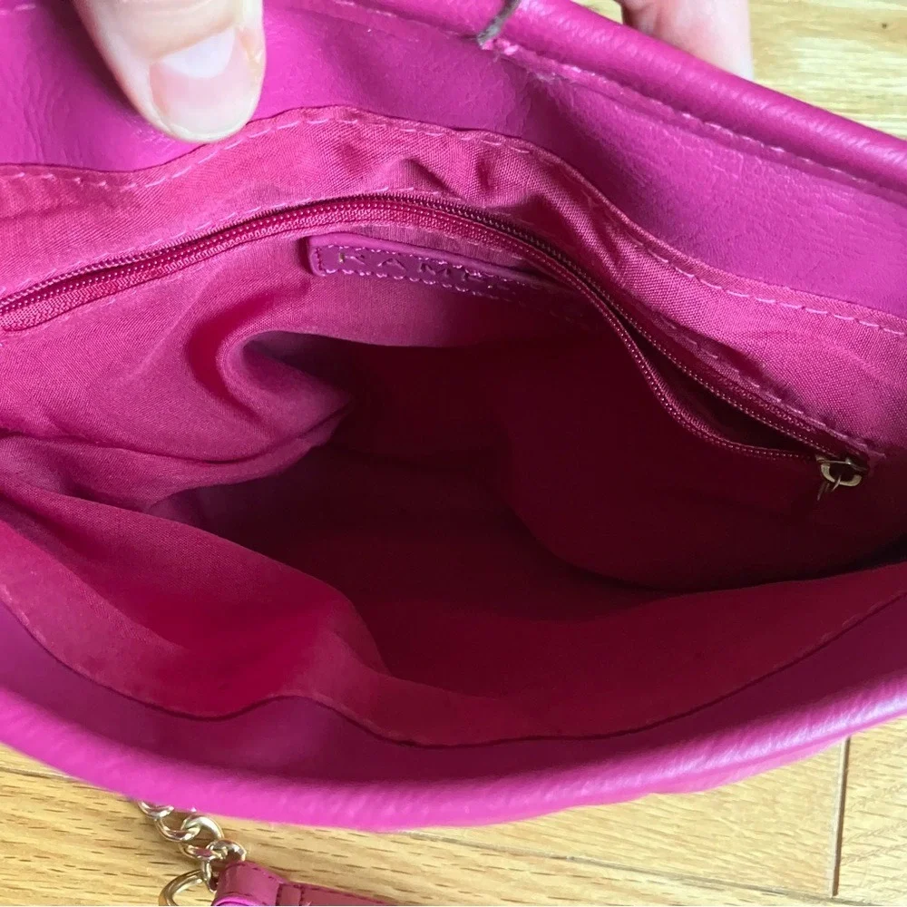 Vintage 2000s‎ Rampage Pink Quilted Studded Crossbody Shoulder Bag